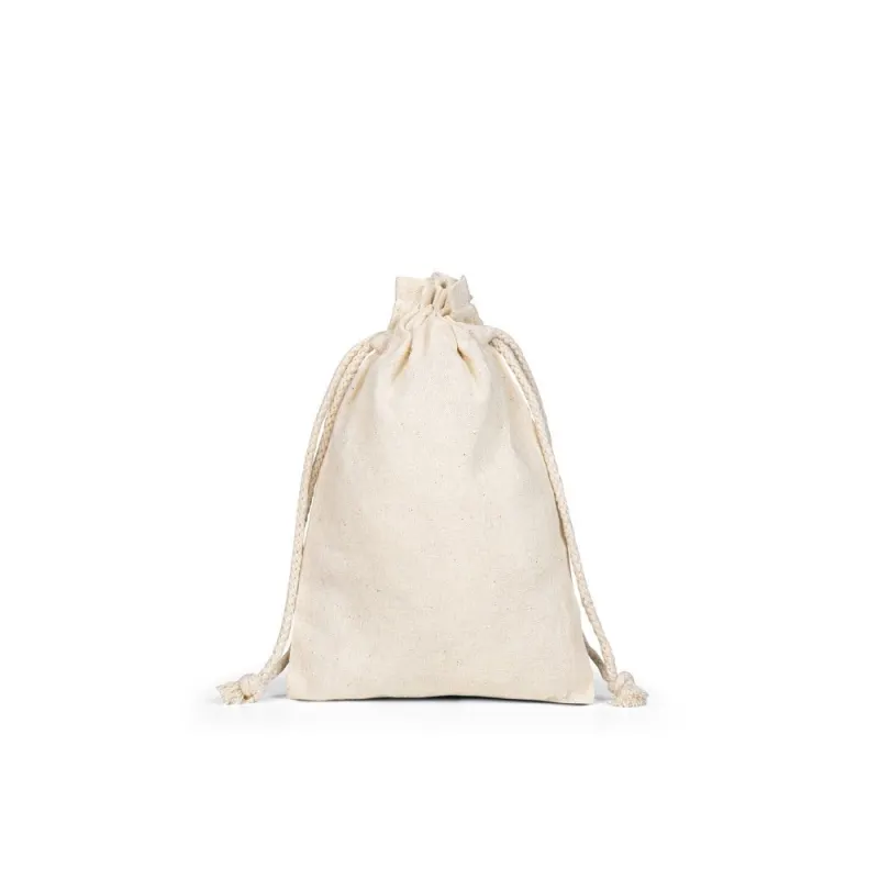 Pungă mică de cadou, 100% bumbac (120 g/m²) Giftwrap S – cu logo-ul firmei