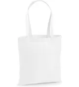 Sacoșă textilă din bumbac organic premium cu mânere lungi - Organic Premium Cotton Tote — fotografia 3
