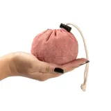 Sacoșă textilă Plika pliabilă din bumbac reciclat 120 g/m² — fotografia 5