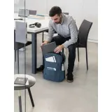 Rucsac pentru laptop din poliester reciclat 300D Business – cu logo-ul firmei — fotografia 5