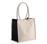 Geantă de cumpărături din bumbac și iută – 17 l — fotografia 2