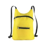 Rucsac pliabil de alergare din poliester 210T – cu logo-ul firmei — fotografia 2