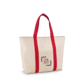 Sacoșă textilă din pânză 100% bumbac (280 g/m²) Ville — fotografia 5