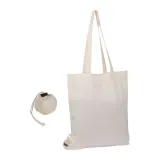 Sacoșă textilă pliabilă bumbac Kleholm,100 g/m² — fotografia 4