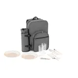 Rucsac 600D de înaltă densitate din poliester reciclat Picnic cooler bag Whitsunday – cu logo-ul firmei — fotografia 14