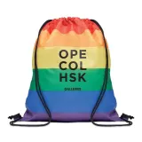 Rucsac RPET curcubeu Bow — fotografia 5