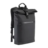 Rucsac pentru laptop din PU moale, rezistent la apă (15") – cu logo-ul firmei — fotografia 1