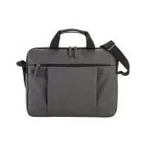 Geantă pentru laptop din poliester 600D, cu curea de umăr reglabilă – cu logo-ul firmei — fotografia 2