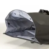 Rucsac din PU moale, rezistent la apă, fabricat din materiale reciclate (15") – cu logo-ul firmei — fotografia 7