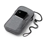 Suport pentru telefon mobil Suiper din RPET cu fermoar — fotografia 2
