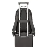 Rucsac pentru laptop (15) din PU moale, rezistent la apă. – cu logo-ul firmei — fotografia 4