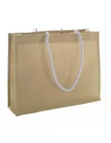 Sacoșă textilă cumparaturi iuta Hintol — fotografia 2