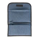 Husă pentru documente de călătorie din poliester melanj 900D – cu logo-ul firmei — fotografia 2