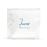 Geantă cosmetică din plastic ermetic Valentina – cu logo-ul firmei — fotografia 4