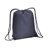 Rucsac din poliester 210T, cu închidere cu șnur și colțuri întărite – cu logo-ul firmei — fotografia 1