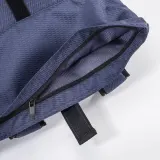 Rucsac pentru laptop din poliester reciclat, vopsit cu vopsele ecologice – cu logo-ul firmei — fotografia 6