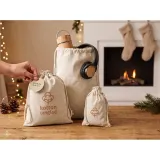 Pungă cadou medie, 100% bumbac (120 g/m²) Giftwrap M – cu logo-ul firmei — fotografia 4