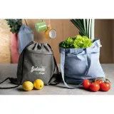 Sacoșă textilă din bumbac reciclat (140 g/m²) Rynek — fotografia 5