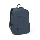 Rucsac pentru laptop din poliester reciclat 300D Business – cu logo-ul firmei — fotografia 1