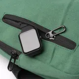 Backpack Valar din bumbac reciclat cu fermoar — fotografia 3