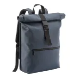 Rucsac pentru laptop (15) din PU moale, rezistent la apă – cu logo-ul firmei — fotografia 1