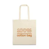 Sacoșă textilă din bumbac 100% (140 g/m²) Bondi — fotografia 3