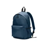 Rucsac clasic cu un design atemporal din poliester reciclat 600D Rosario – cu logo-ul firmei — fotografia 1