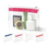 Husă transparentă din EVA cu fermoar Chastain – cu logo-ul firmei — fotografia 2