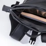 Rucsac pentru laptop din PU moale, rezistent la apă (15") – cu logo-ul firmei — fotografia 7
