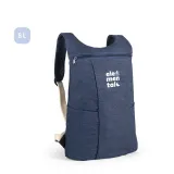 Rucsac din denim (300 g/m²) Denim Bpack – cu logo-ul firmei — fotografia 6