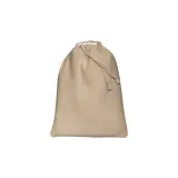 Pungă din bumbac cu șnur, 120 g/m², 15 x 20 cm – cu logo-ul firmei — fotografia 2