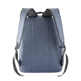 Rucsac pentru laptop (15'') din poliester cu efect melanj – cu logo-ul firmei — fotografia 3