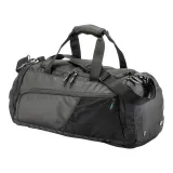 Geantă de voiaj/rucsac din poliester reciclat (R-PET) – cu logo-ul firmei — fotografia 1