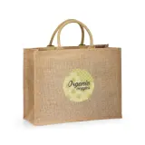 Sacoșă textilă de iută (360 g/m²) Shanti — fotografia 3