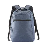 Rucsac pentru laptop (15'') din poliester cu efect melanj – cu logo-ul firmei — fotografia 2