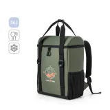 Rucsac termic căptușit din poliester reciclat 600D ripstop 16 L Roma L – cu logo-ul firmei — fotografia 6