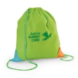 Rucsac cu snur (80 g/m²) Bissaya – cu logo-ul firmei — fotografia 3
