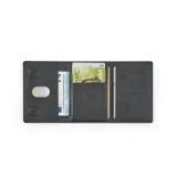 Portofel magnetic din PU de mare capacitate cu blocare RFID Harald – cu logo-ul firmei — fotografia 6