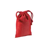 Pungă cadou din policoton Brilliant, 150 g/m², 10 x 14 cm – cu logo-ul firmei — fotografia 1
