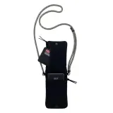 Geantă de smartphone cu curea transversală din poliester ripstop 70D – cu logo-ul firmei — fotografia 6