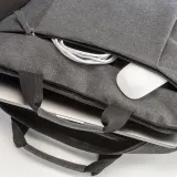 Geantă pentru laptop din poliester 600D, cu curea de umăr reglabilă – cu logo-ul firmei — fotografia 6