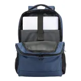 Rucsac pentru laptop (15) fabricat din PET reciclat (R-PET) – cu logo-ul firmei — fotografia 4