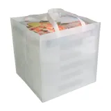 Pungă de cumpărături pentru pizza din material nețesut de 80 g/m² – cu logo-ul firmei — fotografia 1