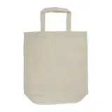 Sacoșă textilă pliabilă bumbac Ferra, 140 g/m² — fotografia 4