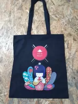 Sacoșe textile din bumbac de cumparaturi cu mânere lungi Mountain — fotografia 10