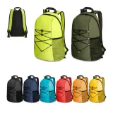 Rucsac în poliester reciclat 600D Turim – cu logo-ul firmei — fotografia 2