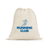 Sacoșă textilă tip rucsac 100% bumbac (140 g/m²) Dahab — fotografia 3