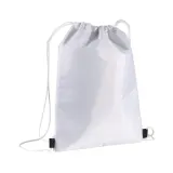 Rucsac izolat din poliester 210T, cu închidere prin sac cu șnur – cu logo-ul firmei — fotografia 1