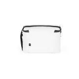 Geantă termică din poliester reciclat 600D cu curea reglabilă 7 L Cancun – cu logo-ul firmei — fotografia 16