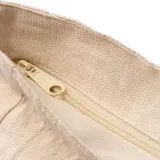 Bag Belmox greige din bumbac 230 g/m² cu fermoar — fotografia 6